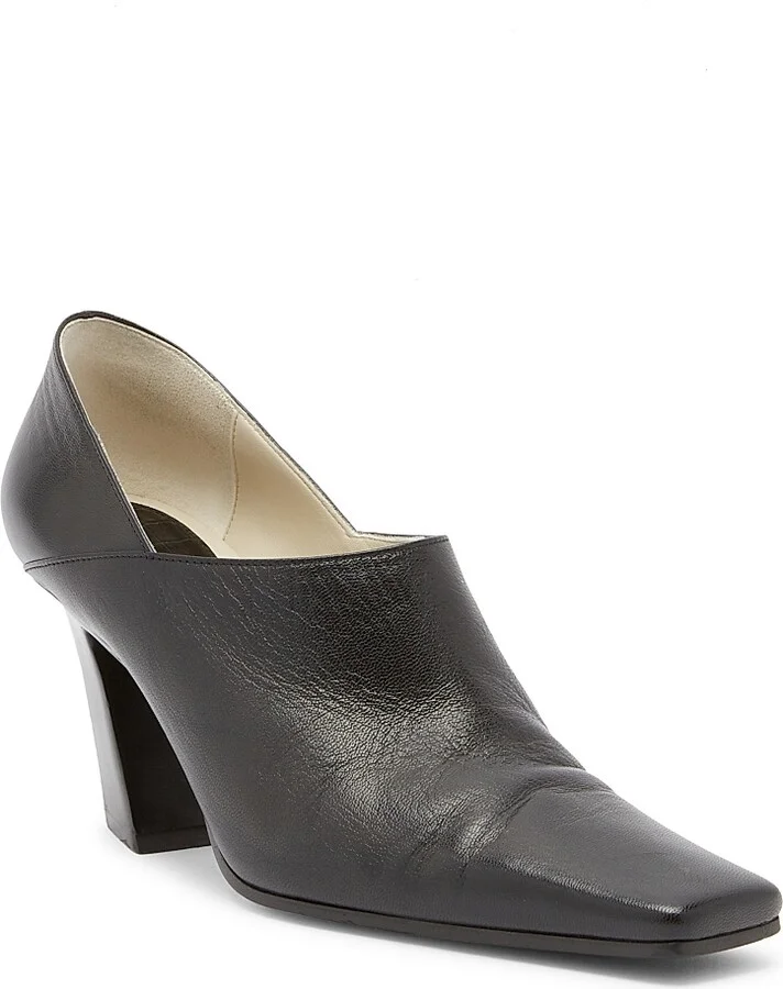 Women's Lewis 75MM Leather Pumps - Black - Size 5.5 - Image 2