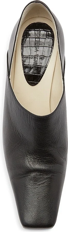 Women's Lewis 75MM Leather Pumps - Black - Size 5.5 - Image 5
