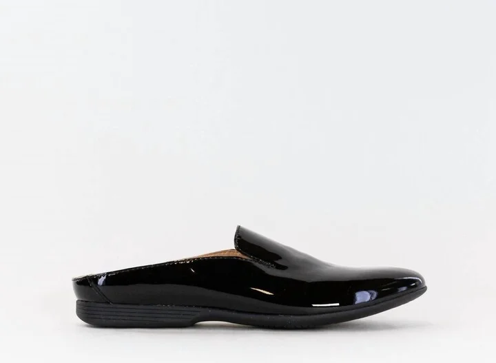 Women's Lexie Mule In Black Patent