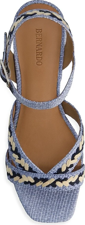 Women's Liana Embroidered Platform Sandals - Brown Multicolor - Size 6 - Image 6
