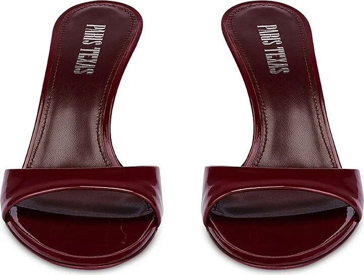 Women's Lidia Patent 70MM Mules - Dark Phard - Size 6 - Image 8