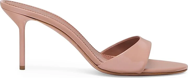 Women's Lidia Patent 70MM Mules - Dark Phard - Size 6