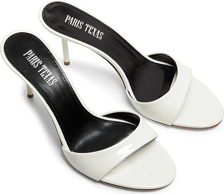 Women's Lidia Patent Leather Mules - Black - Size 5 - Image 9