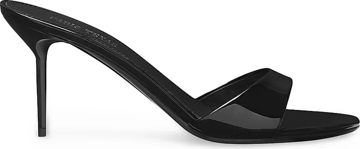 Women's Lidia Patent Leather Mules - Black - Size 5