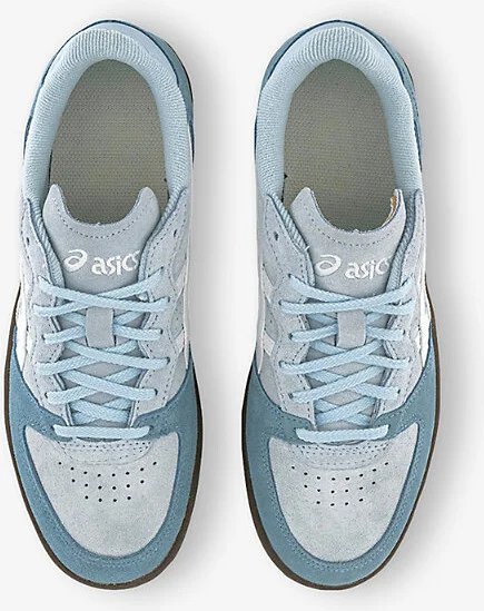 Womens Light Blue White Skyhand Og Suede Low-Top Trainers 8 - Image 2