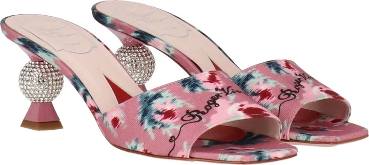 Womens Light Pink Mule