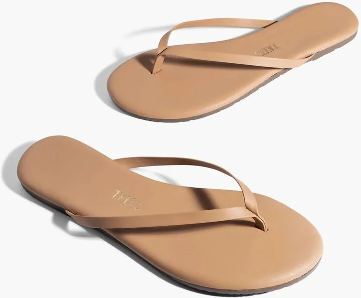 Women's Lily Matte Flip Flop In Cocobutter