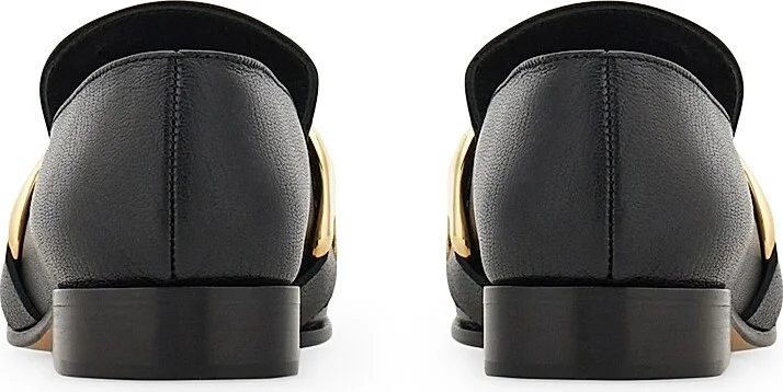 Women's Limania Leather Loafers - Nero - Size 6 - Image 3