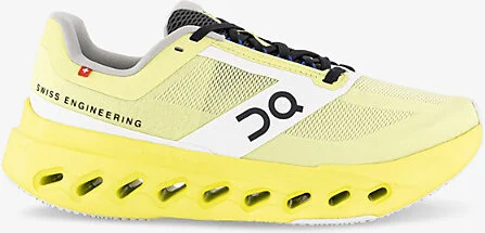 Womens Limelight White F Cloudsurfer Next Mesh Low-Top Trainers 8.5