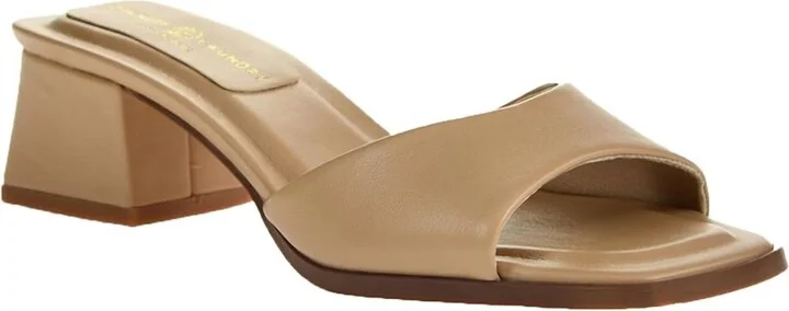 Women's Linda Squared Toe Heels In Nude
