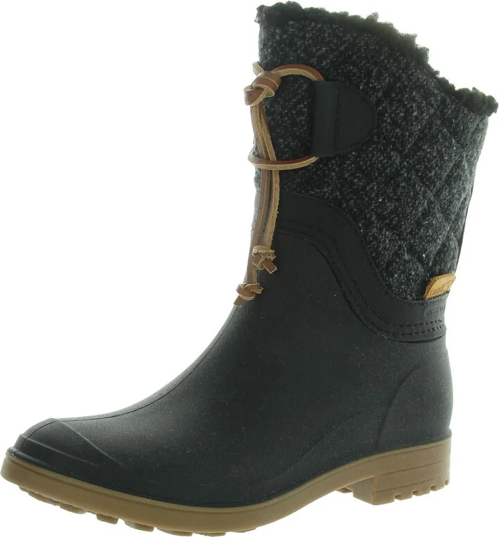Womens Lined Polyester Winter & Snow Boots