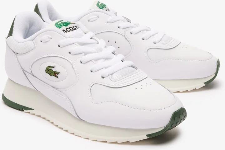 Women's Linetrack Leather Sneakers - Image 2
