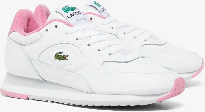 Women's Linetrack Leather Sneakers - Image 2
