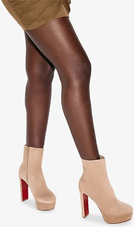 Womens Lionne Loo Booty 130 Suede Platform Boots Eur 39 / 6 Uk Women - Image 2