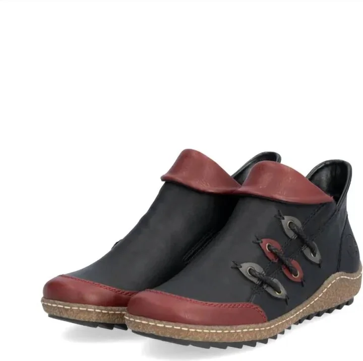 Women's Liv Shoe In Wine/schwarz/smoke