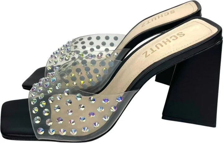 Women's Lizah Block Heels In Black