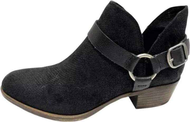 Women's Lk-Bernaeh Ankle Boots In Black Jervis