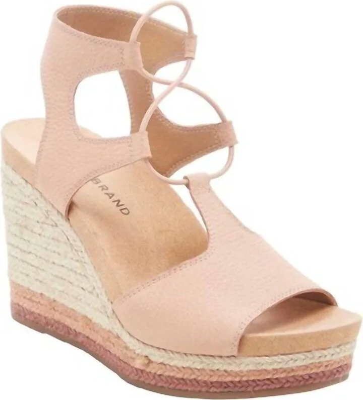 Women's Lk Yejida 2 Espadrille Wedges In Maple Sugar