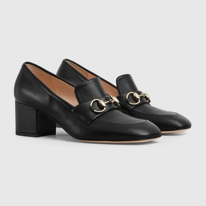 Women's loafer pump with Horsebit - Image 2