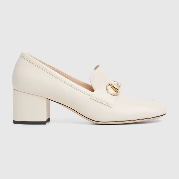 Women's loafer pump with Horsebit