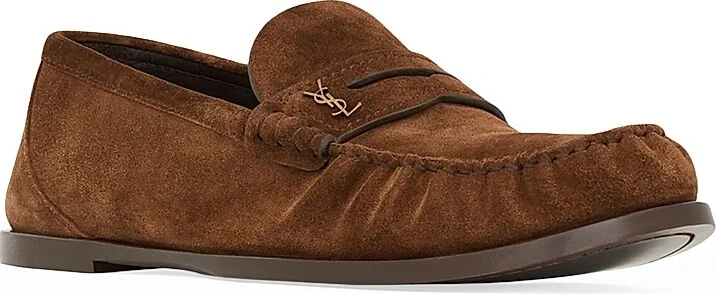 Women's Loafers in Suede - Snuff - Size 5 - Image 2