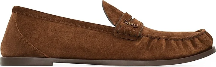 Women's Loafers in Suede - Snuff - Size 5