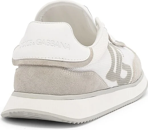 Women's Logo Colorblocked Low-Top Sneakers - White Pink - Size 5 - Image 8