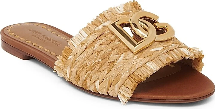 Women's Logo Woven Sandals - Legno Natural - Size 6 - Image 2