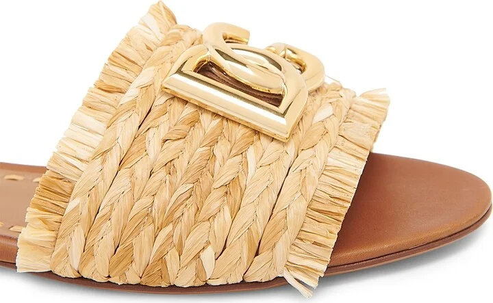 Women's Logo Woven Sandals - Legno Natural - Size 6 - Image 5