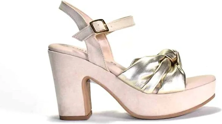 Women's Lola Sandal In Platinum
