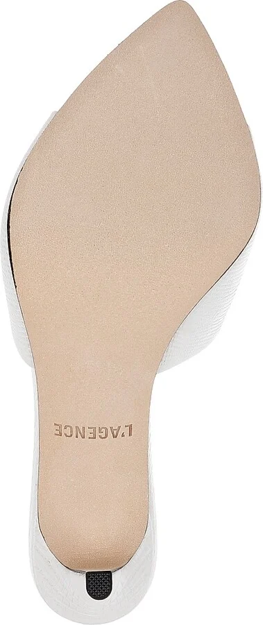 Women's Lolita 85MM Mule Sandals - Ivory Lizard - Size 5 - Image 6