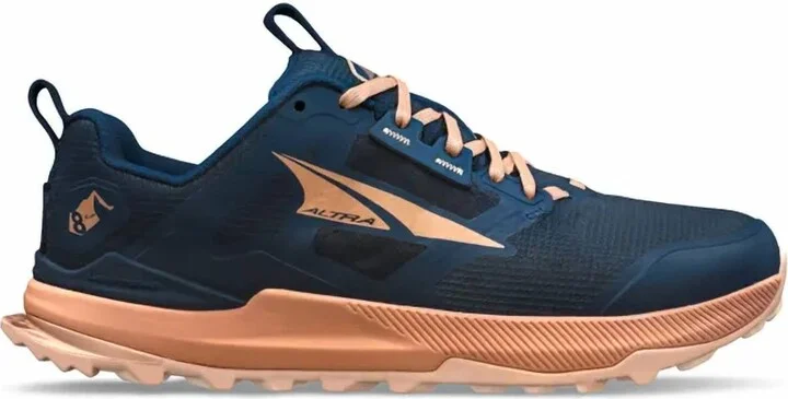 Women's Lone Peak 8 Sneakers In Navy/coral