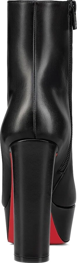Women's Loo Booty 130MM Boots - Black - Size 7 - Image 3