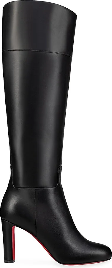 Women's Loo Botta 85MM Leather Boots - Black - Size 6