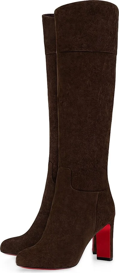 Women's Loo Botta 85MM Velvet Boots - Cosme - Size 6 - Image 2