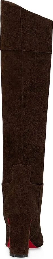 Women's Loo Botta 85MM Velvet Boots - Cosme - Size 6 - Image 3