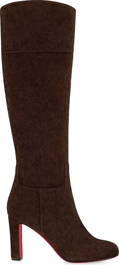 Women's Loo Botta 85MM Velvet Boots - Cosme - Size 6