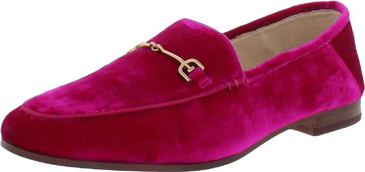 Women's Loraine Velvet Loafers In Raspberry Velvet