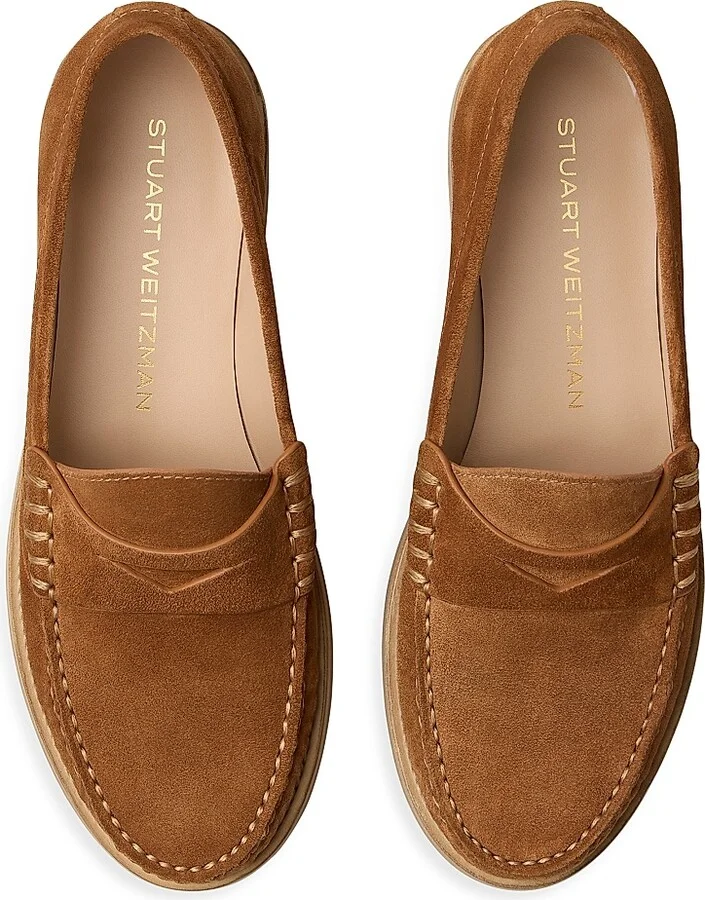 Women's Lottie Suede Loafers - Adobe - Size 10 - Image 8
