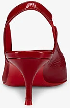 Womens Loubi Sporty Kate 55 Patent-Leather Leather Heeled Courts Eur 39.5 / 6.5 Uk Women - Image 2