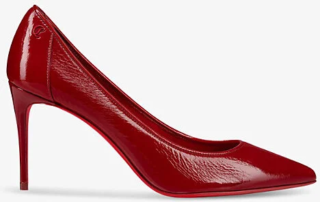 Womens Loubi Sporty Kate 85 Patent Vog Heeled Courts Eur 35 / 2 Uk Women