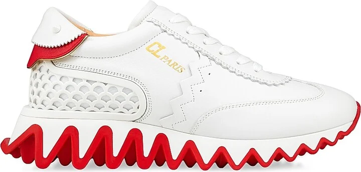 Women's Loubishark Woman Sneakers - White - Size 4