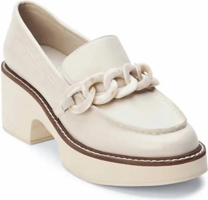Women's Louie Platform Loafer In Bone