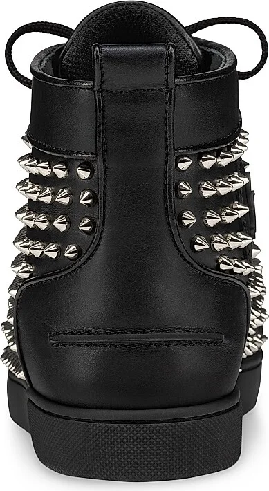 Women's Louis Night Spikes High Top Sneakers - Black - Size 7.5 - Image 3