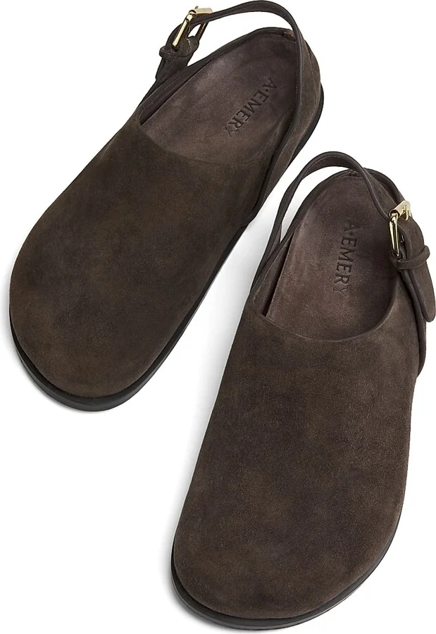 Women's Louis Suede Clogs - Mulch - Size 5 - Image 4