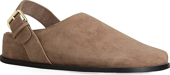 Women's Louis Suede Clogs - Mulch - Size 5 - Image 7