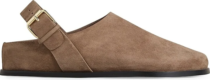 Women's Louis Suede Clogs - Mulch - Size 5 - Image 9