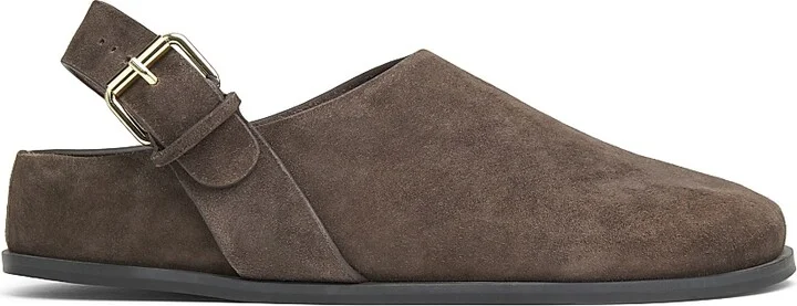 Women's Louis Suede Clogs - Mulch - Size 5