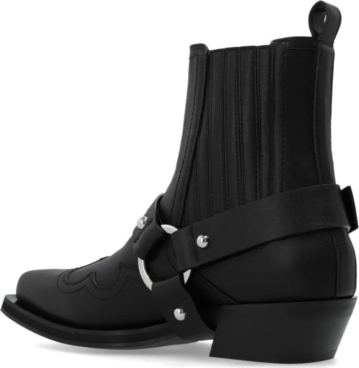 Women's Low Cut Western Chelsea Boots - Image 6