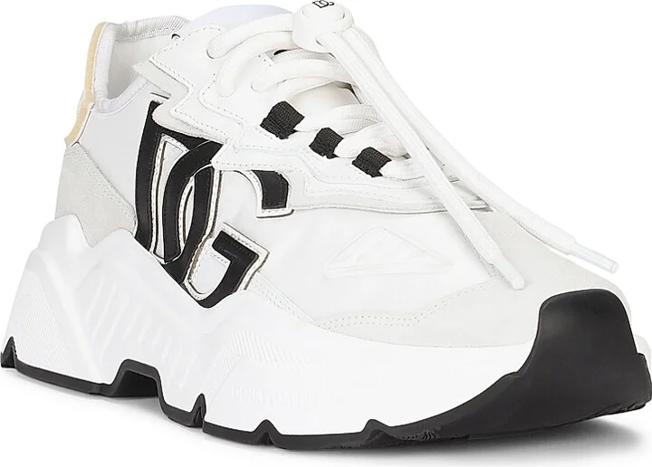Women's Low-Top Sneakers - Bianco - Size 6.5 - Image 2